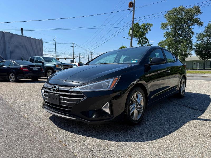 2019 Hyundai Elantra VIN KMHD84LF0KU793227 COPART salvage auction — NORMAL WEAR, NH - CERTIFICATE OF TITLE (P), sold $400 on 2026-07-31 (photo 2)