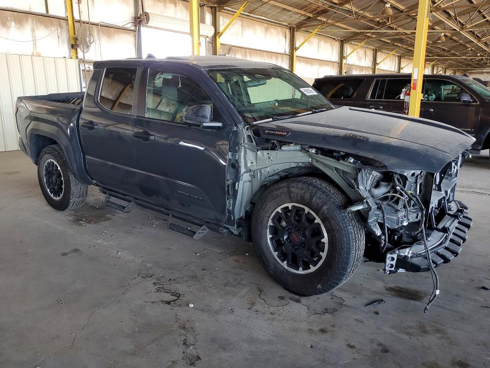 2025 Toyota Tacoma VIN 3TYLC5LN0ST047039 COPART salvage auction — FRONT END, Az - Cert Of Title - Salvage, sold $26,250 on 2026-08-24 (photo 4)