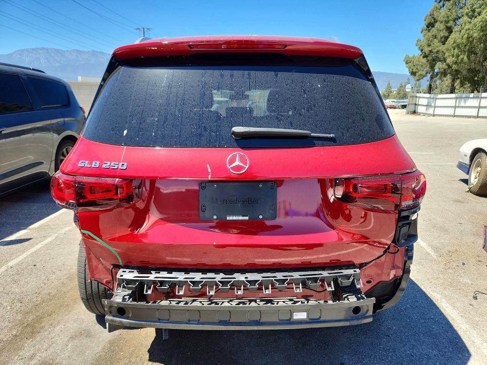 2020 Mercedes-benz Glb-class VIN W1N4M4GB8LW029034 COPART salvage auction — REAR END, CA - SALVAGE CERTIFICATE, sold $10,100 on 2026-07-16 (photo 6)