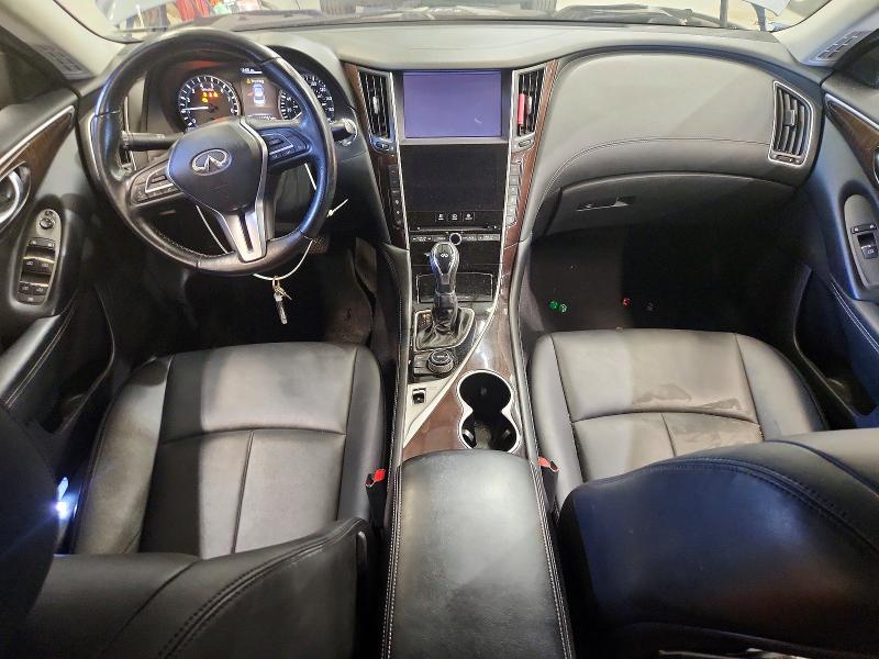 2018 Infiniti Q50 VIN JN1EV7AR8JM436508 COPART salvage auction — SIDE, Tn - Certificate Of Title (P), sold $4,450 on 2026-07-27 (photo 8)