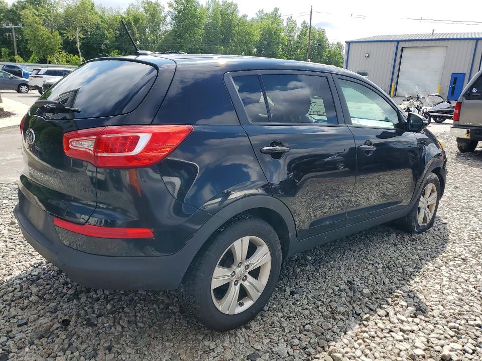 2012 Kia Sportage VIN KNDPB3A2XC7309125 COPART salvage auction — FRONT END, MA - CERT OF TITLE-RECONSTRCTD COLL, sold $1,400 on 2026-07-23 (photo 3)