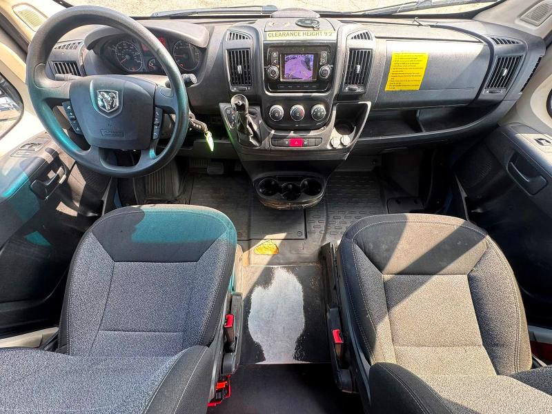 2020 Ram Promaster 3500 VIN 3C6URVJG8LE140798 COPART salvage auction — NORMAL WEAR, Ct - Certificate Of Title (P), sold $7,400 on 2026-07-27 (photo 9)