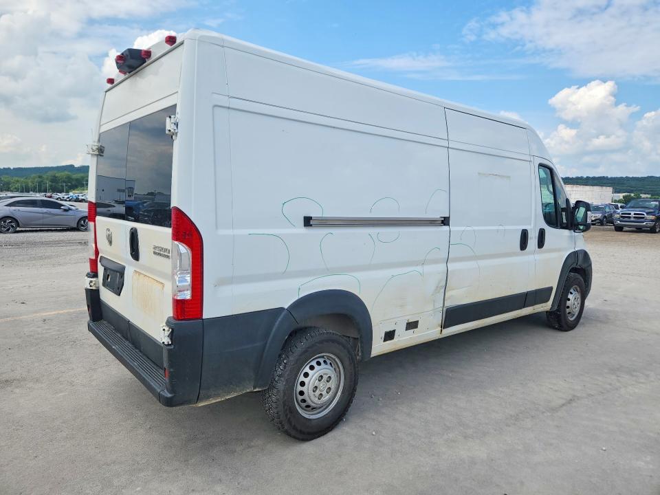 2023 Ram Promaster VIN 3C6LRVDG9PE606011 COPART salvage auction — SIDE, Fl - Cert Of Title Slvg Rebuildable, sold $13,600 on 2026-08-26 (photo 3)