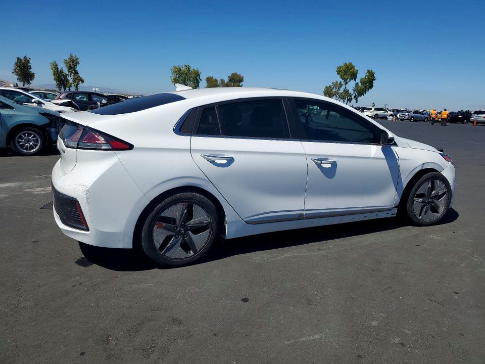 2021 Hyundai Ioniq VIN KMHC05LC3MU255283 COPART salvage auction — FRONT END, Salvage Title, sold $2,100 on 2026-07-27 (photo 3)