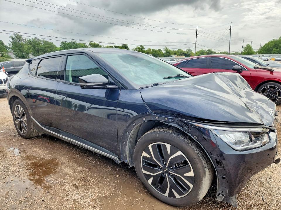 2024 Kia Ev6 VIN KNDC34LA9R5193541 COPART salvage auction — FRONT END, TN - CERTIFICATE OF TITLE, sold $5,900 on 2026-07-27 (photo 4)