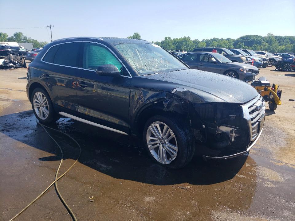 2018 Audi Q5 VIN WA1BNAFY0J2240131 COPART salvage auction — FRONT END, Ct - Cert Of Title-Salvage, sold $475 on 2026-07-28 (photo 4)
