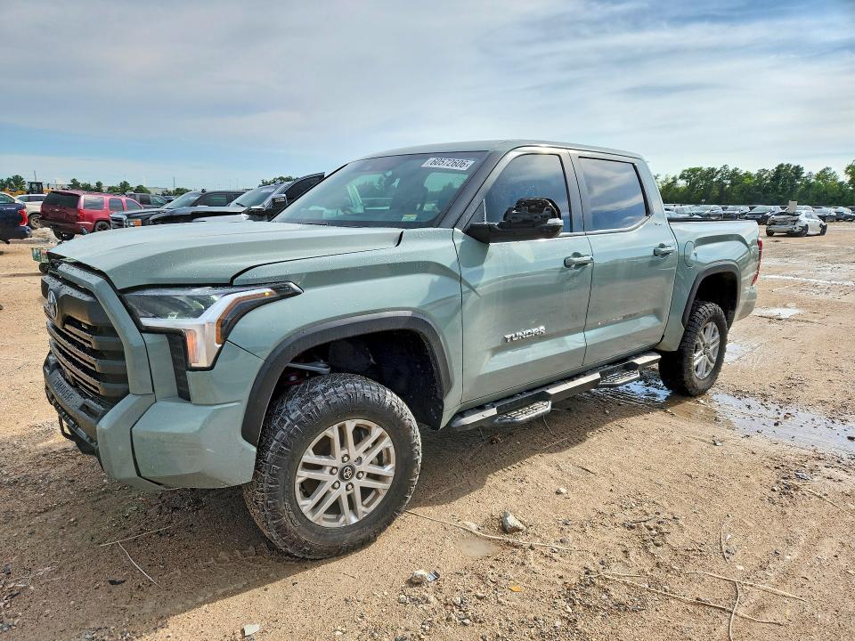 2025 Toyota Tundra VIN 5TFLA5DB6SX291312 COPART salvage auction — FRONT END, Salvage Title, sold $19,700 on 2026-07-14 (photo 1)