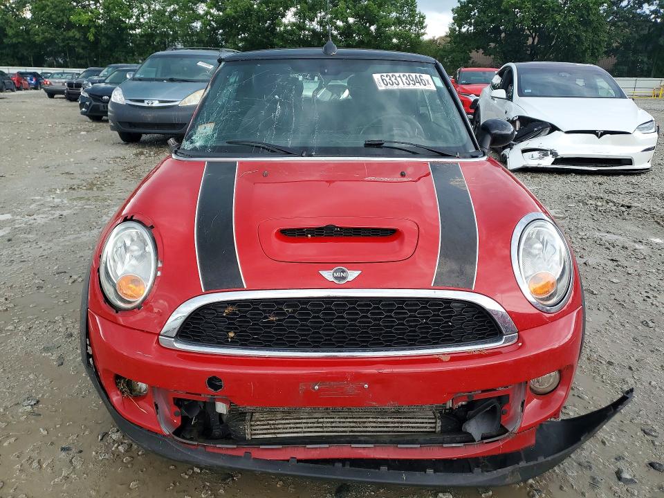 2015 Mini Cooper VIN WMWZP3C58FT708593 COPART salvage auction — FRONT END, Ma - Cert Of Title-Reconstrctd Coll, sold $750 on 2026-08-06 (photo 5)