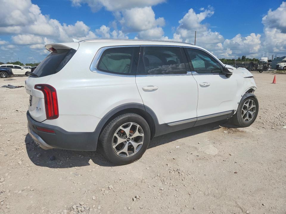 2020 Kia Telluride VIN 5XYP34HC2LG018252 COPART salvage auction — FRONT END, Fl - Certificate Of Destruction, sold $4,800 on 2026-07-30 (photo 3)