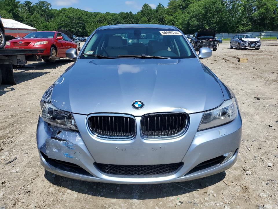 2009 BMW 3 series VIN WBAPK53549A510661 COPART salvage auction — FRONT END, MA - CERT OF TITLE-RECONSTRCTD COLL, sold $375 on 2026-07-23 (photo 5)