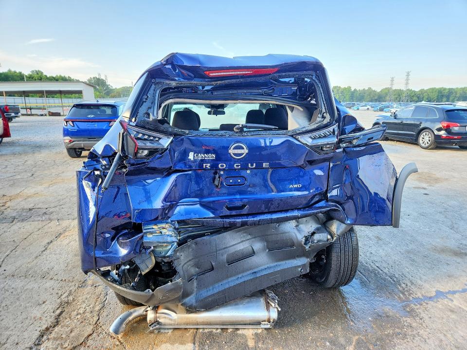 2026 Nissan Rogue VIN 5N1BT3BB5TC748614 COPART salvage auction — REAR END, Tn - Certificate Of Title (P), sold $9,800 on 2026-07-27 (photo 6)