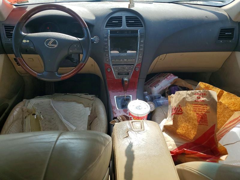 2008 Lexus Es 350 VIN JTHBJ46G982262308 COPART salvage auction — FRONT END, MO - DEALER ONLY CLEAN TITLE, sold $650 on 2026-07-30 (photo 8)