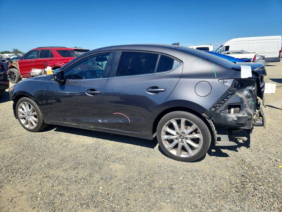2016 Mazda 3 VIN JM1BM1W3XG1298582 COPART salvage auction — REAR END, Ca - Salvage Certificate, sold $2,050 on 2026-07-16 (photo 2)