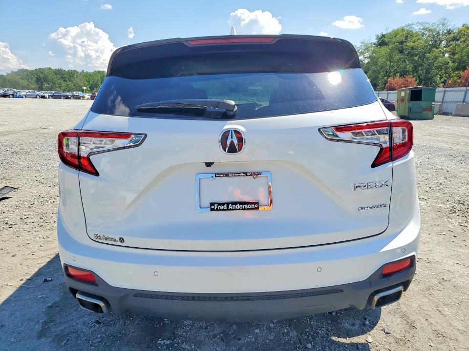 2024 Acura Rdx VIN 5J8TC2H51RL036972 COPART salvage auction — FRONT END, Sc - Cert Of Title-Salvage, sold $10,500 on 2026-08-19 (photo 6)