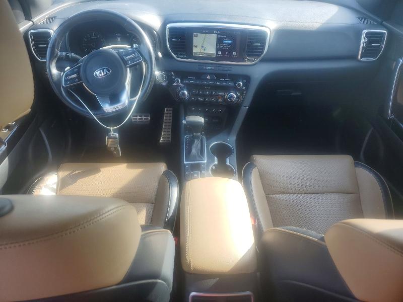 2020 Kia Sportage VIN KNDPR3A67L7739919 COPART salvage auction — FRONT END, Va - Cert Of Title - Salvage, sold $4,450 on 2026-07-29 (photo 8)