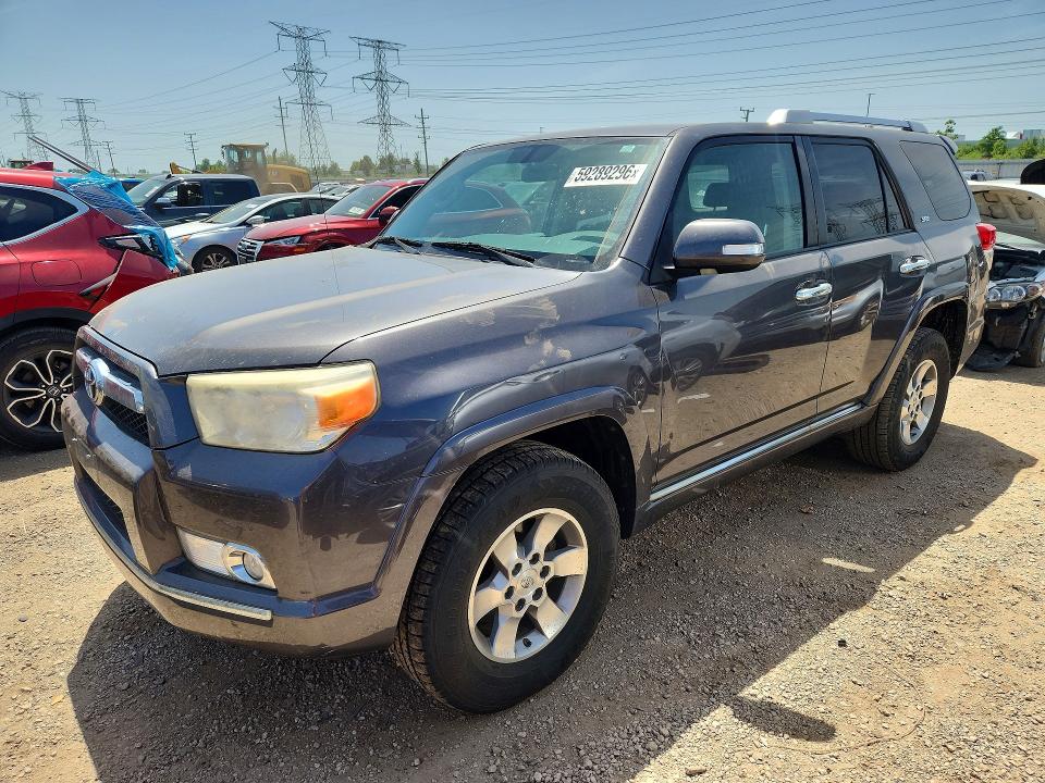 2010 Toyota 4runner VIN JTEBU5JR0A5003455 COPART salvage auction — REAR END, Il - Certificate Of Title, sold $4,300 on 2026-07-09 (photo 1)