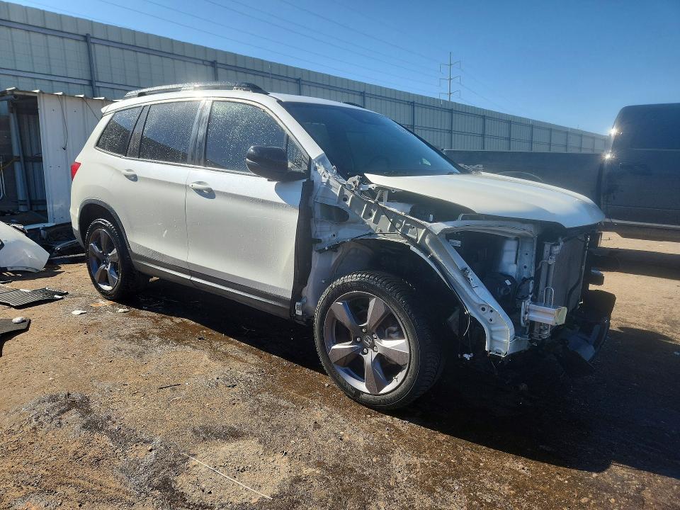 2019 Honda Passport VIN 5FNYF8H98KB001274 COPART salvage auction — FRONT END, Nm - Cert Of Title-Salvage, sold $7,400 on 2026-08-20 (photo 4)