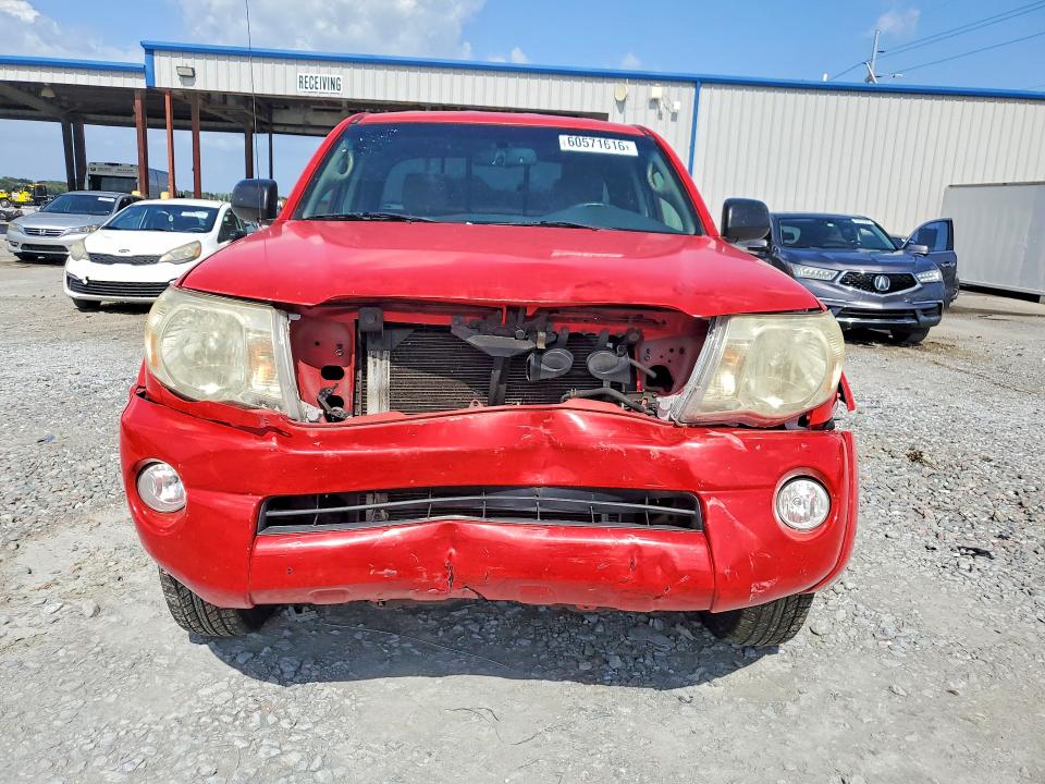 2008 Toyota Tacoma VIN 5TETU62N68Z560176 COPART salvage auction — FRONT END, Fl - Cert Of Title Slvg Rebuildable, sold $4,000 on 2026-07-31 (photo 5)
