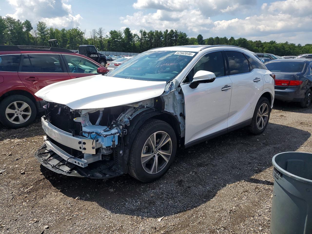 2025 Lexus RX 350 VIN 2T2BAMCA4SC123676 — COPART salvage auction photo