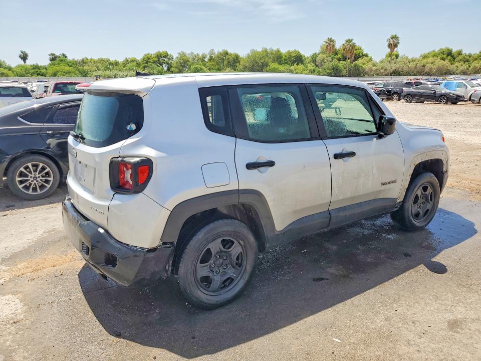 2015 Jeep Renegade VIN ZACCJBAT0FPB60700 COPART salvage auction — MINOR DENT/SCRATCHES, Tx - Cert Of Title-Rebuilt Salvage, sold $600 on 2026-07-22 (photo 3)