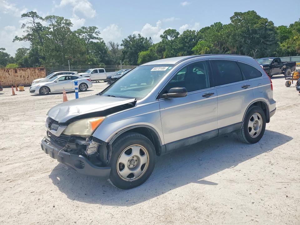 2007 Honda Cr-v VIN JHLRE38357C072042 COPART salvage auction — FRONT END, FL - CERT OF TITLE SLVG REBUILDABLE, sold $1,100 on 2026-07-22 (photo 1)