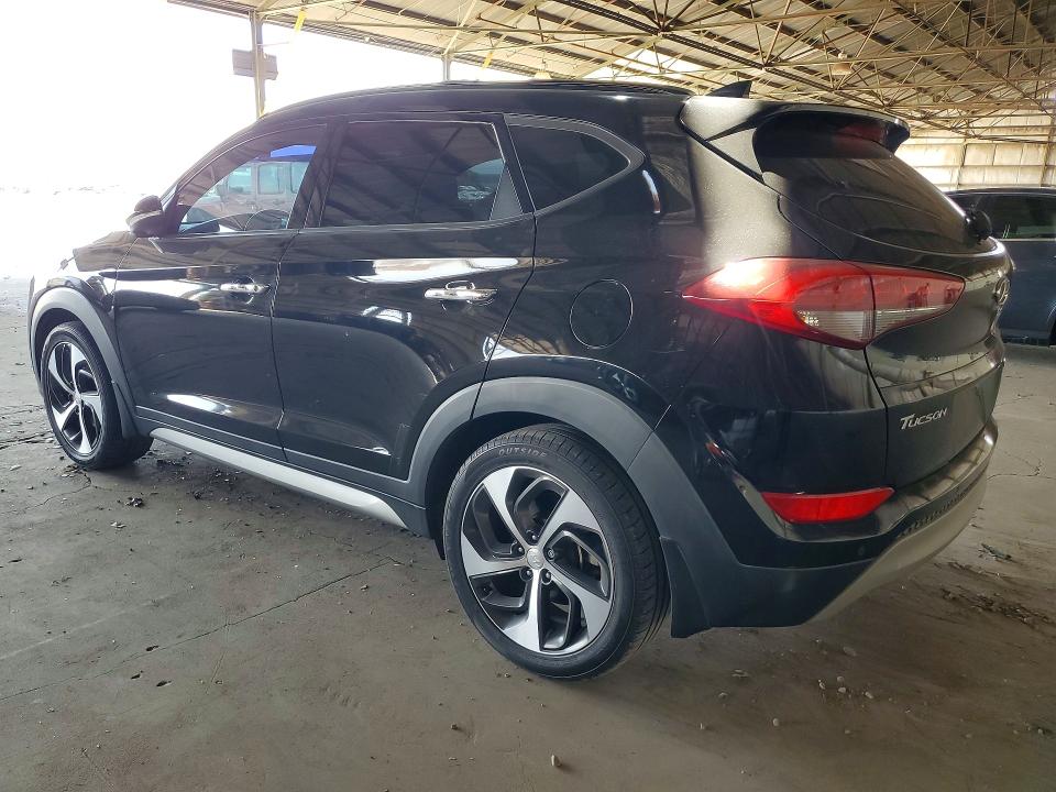 2017 Hyundai Tucson VIN KM8J33A26HU331372 COPART salvage auction — NORMAL WEAR, Az - Certificate Of Title, sold $625 on 2026-07-27 (photo 2)