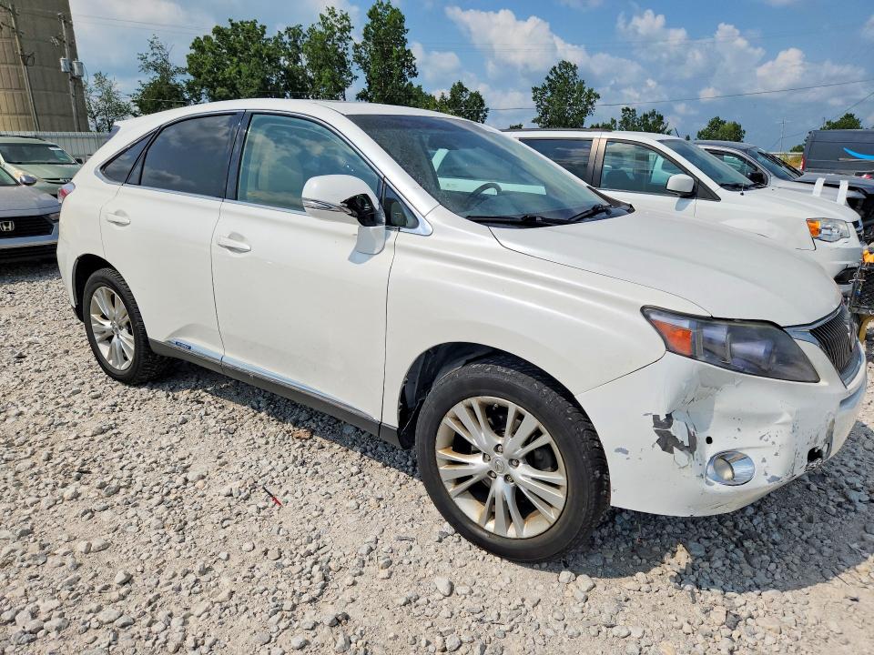 2011 Lexus Rx 450h VIN JTJZB1BA6B2405832 COPART salvage auction — FRONT END, Mi - Certificate Of Title, sold $1,000 on 2026-07-30 (photo 4)