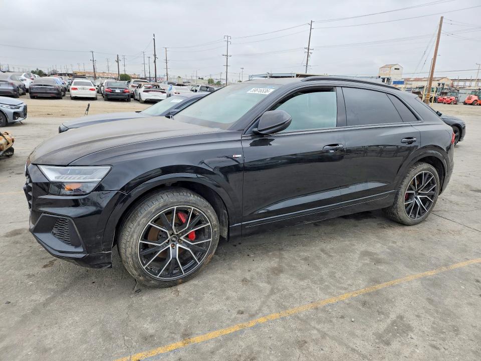 2020 Audi Q8 VIN WA1EVAF18LD006634 — COPART salvage auction photo