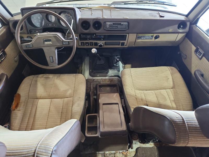 1984 Toyota Land cruiser VIN JT3FJ60G4E1114452 COPART salvage auction — MECHANICAL, FL - CERTIFICATE OF TITLE, sold $5,700 on 2026-07-22 (photo 8)