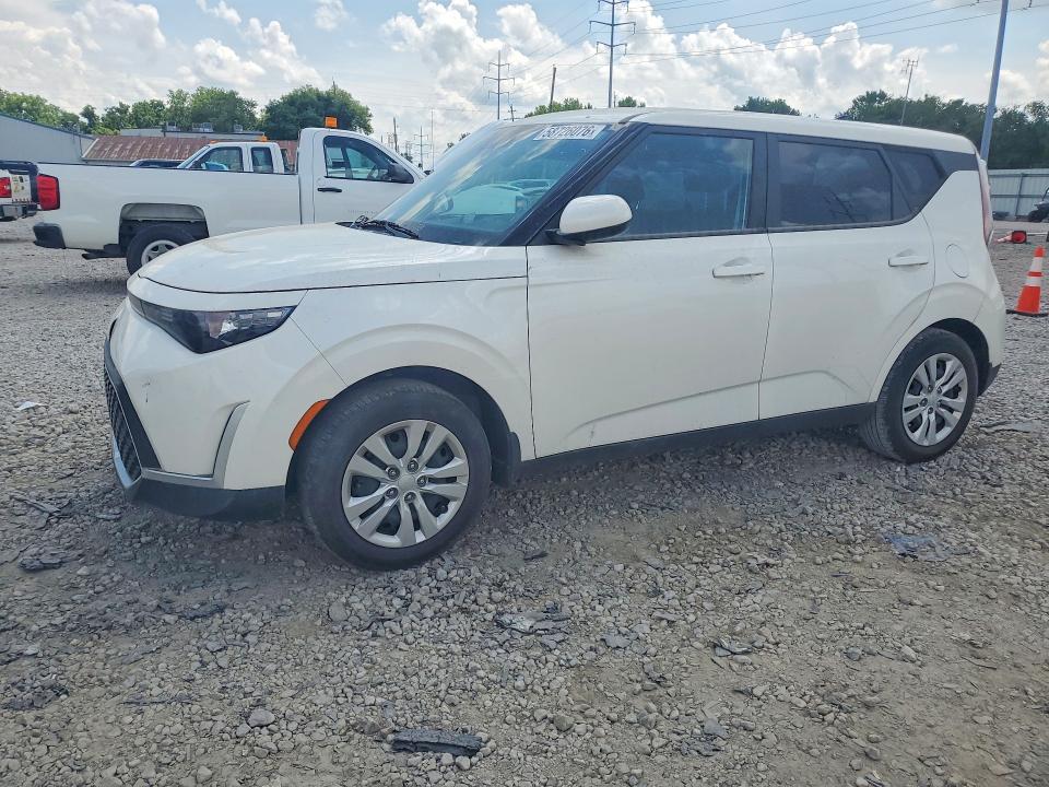 2024 Kia Soul VIN KNDJ23AU7R7233878 COPART salvage auction — REAR END, Oh - Cert Of Title-Salvage, sold $1,050 on 2026-07-28 (photo 1)