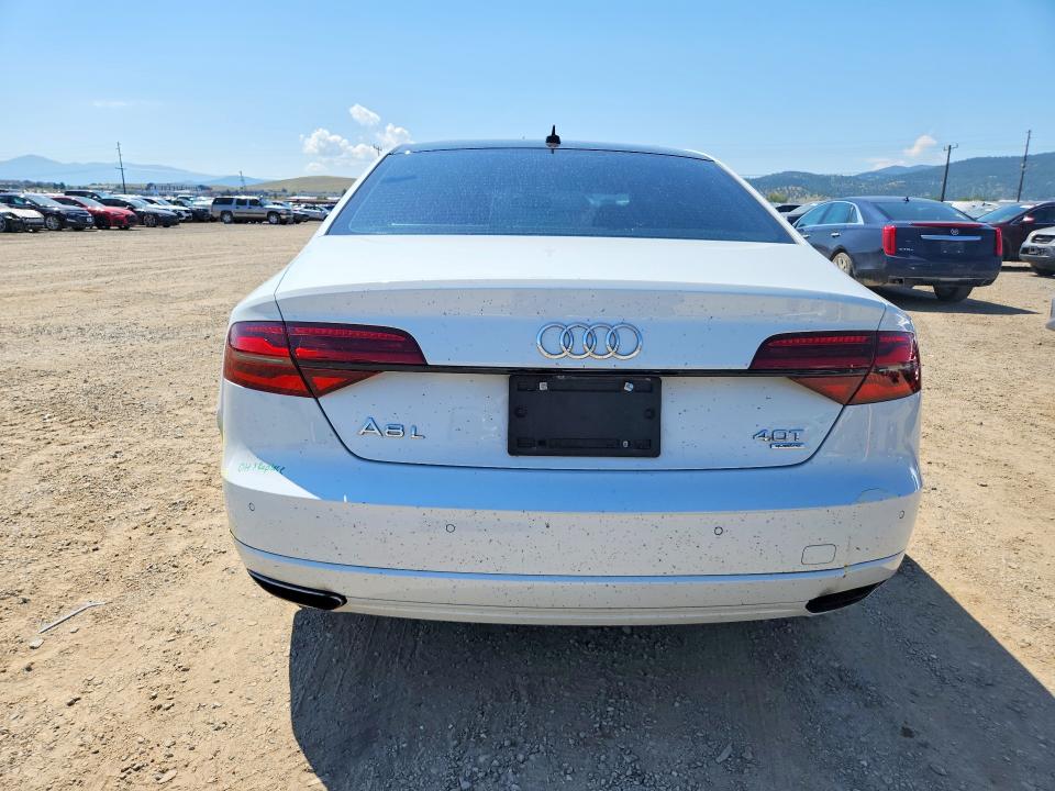 2017 Audi A8 VIN WAU43AFD7HN007323 COPART salvage auction — MINOR DENT/SCRATCHES, Mt - Salvage Certificate Of A Vehic, sold $8,500 on 2026-09-22 (photo 6)