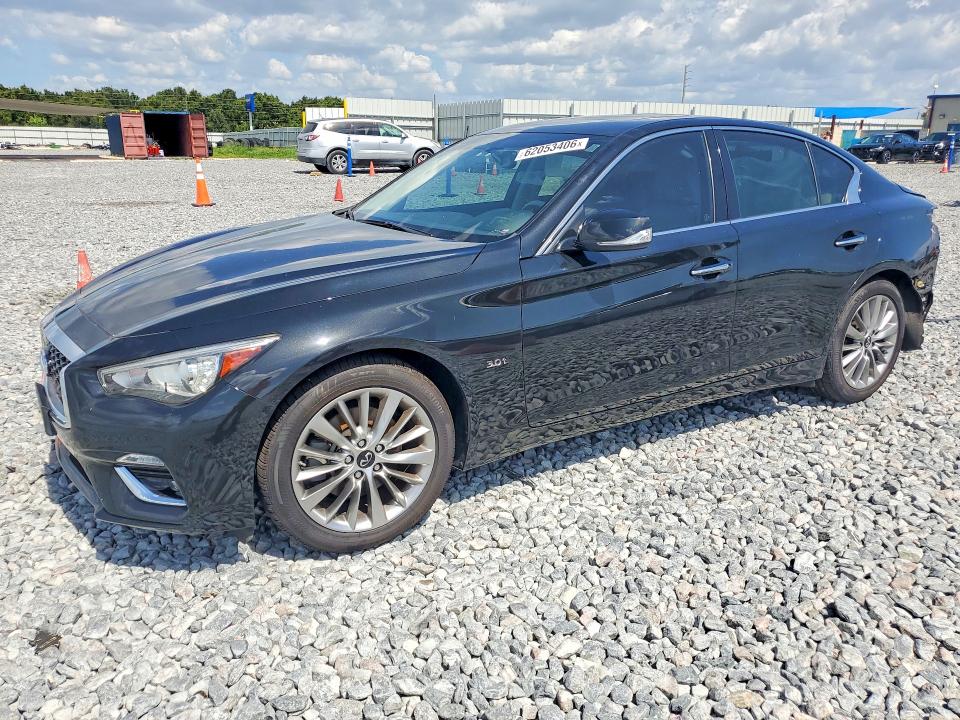2019 Infiniti Q50 VIN JN1EV7AR7KM593576 — COPART salvage auction photo