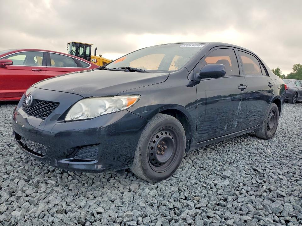 2010 Toyota Corolla VIN JTDBU4EE1AJ072233 COPART salvage auction — SIDE, Oh - Cert Of Title-Salvage, sold $1,450 on 2026-07-13 (photo 1)