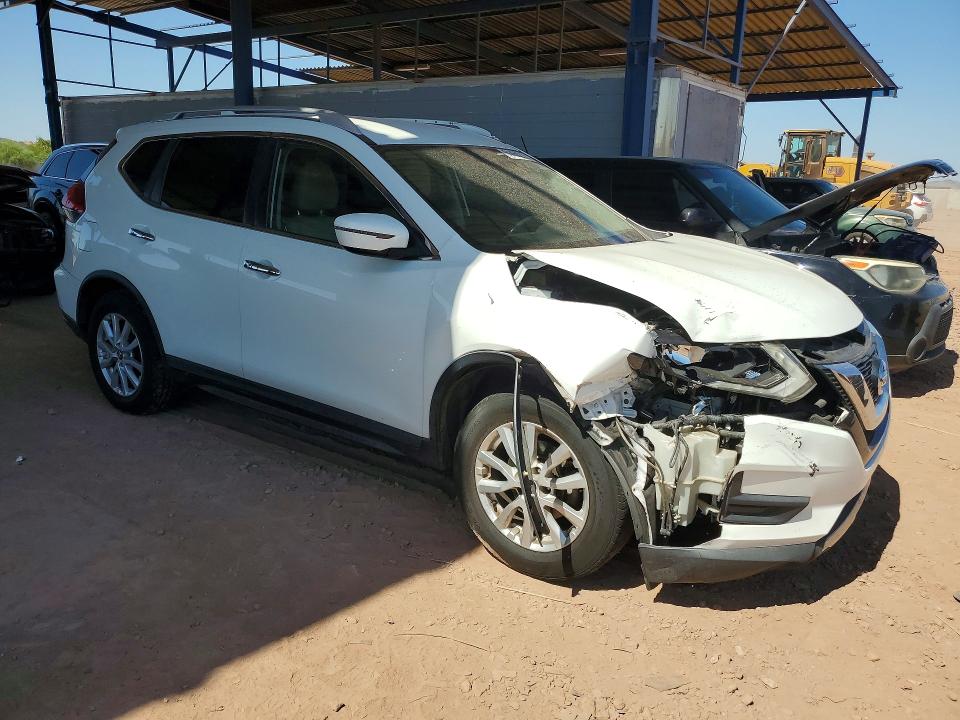 2017 Nissan Rogue VIN KNMAT2MT9HP540042 COPART salvage auction — FRONT END, Az - Cert Of Title - Salvage, sold $1,700 on 2026-07-16 (photo 4)