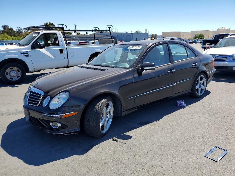 2007 Mercedes-benz E-klasse VIN WDBUF56XX7B033246 COPART salvage auction — VANDALISM, Ca - Salvage Certificate, sold $625 on 2026-08-12 (photo 1)