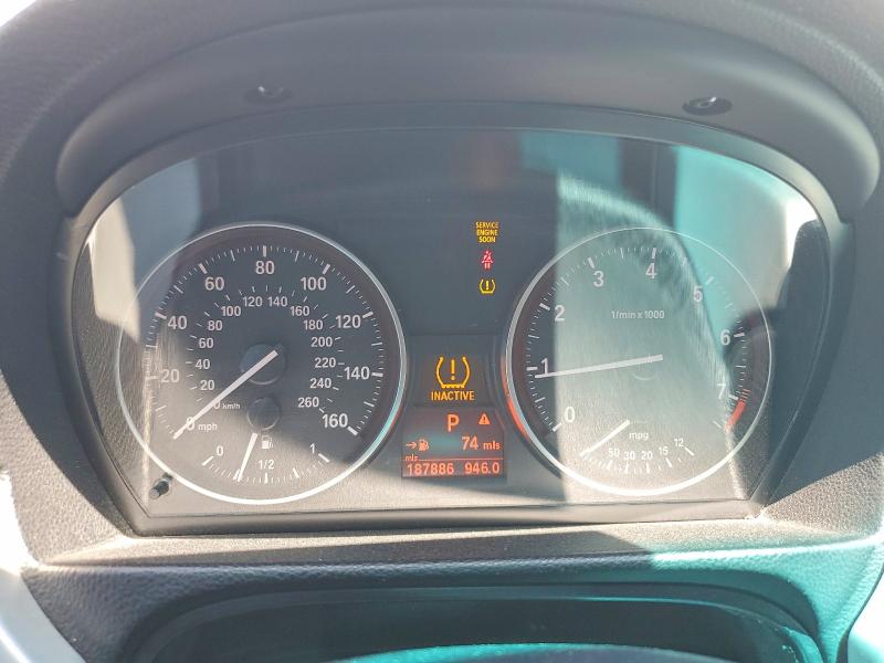 2008 BMW 3 series VIN WBAVC53538FZ86891 COPART salvage auction — REAR END, CA - SALVAGE CERTIFICATE, sold $525 on 2026-07-15 (photo 9)