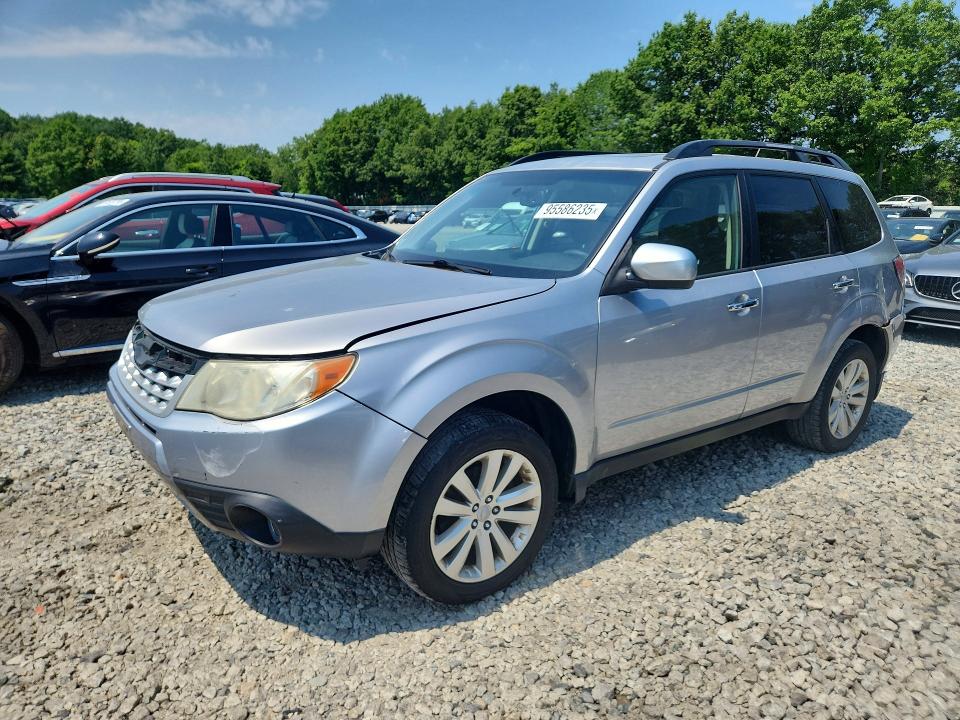 2013 Subaru Forester VIN JF2SHAEC5DH419576 COPART salvage auction — REAR END, Ma - Cert Of Title-Reconstrctd Coll, sold $650 on 2026-07-09 (photo 1)