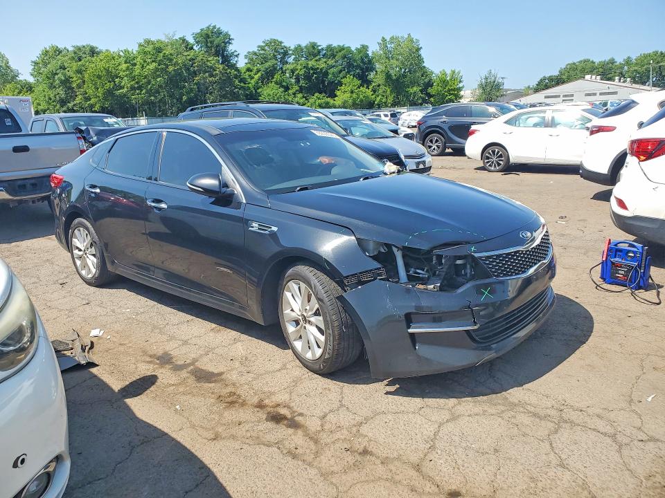 2016 Kia Optima VIN 5XXGU4L34GG009051 COPART salvage auction — FRONT END, Ct - Cert Of Title-Salvage, sold $1,000 on 2026-07-10 (photo 4)