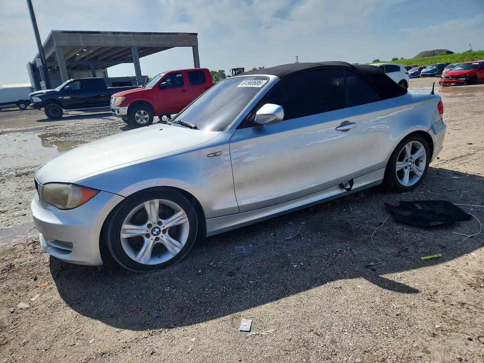 2011 BMW 1 series VIN WBAUL7C50BVM78947 COPART salvage auction — FRONT END, FL - CERTIFICATE OF TITLE (P), sold $475 on 2026-07-30 (photo 1)