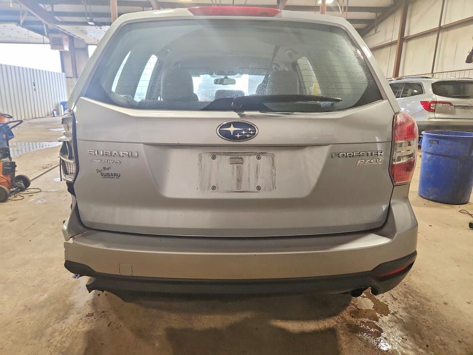 2014 Subaru Forester VIN JF2SJAAC2EH438534 COPART salvage auction — REAR END, Pa - Certificate Of Salvage, sold $1,700 on 2026-07-24 (photo 6)