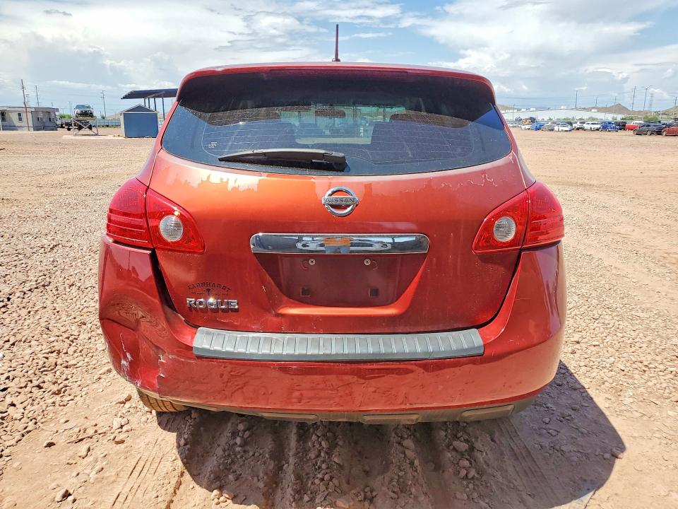 2012 Nissan Rogue sport VIN JN8AS5MT3CW266716 COPART salvage auction — REAR END, Az - Cert Of Title - Salvage, sold $175 on 2026-07-28 (photo 6)