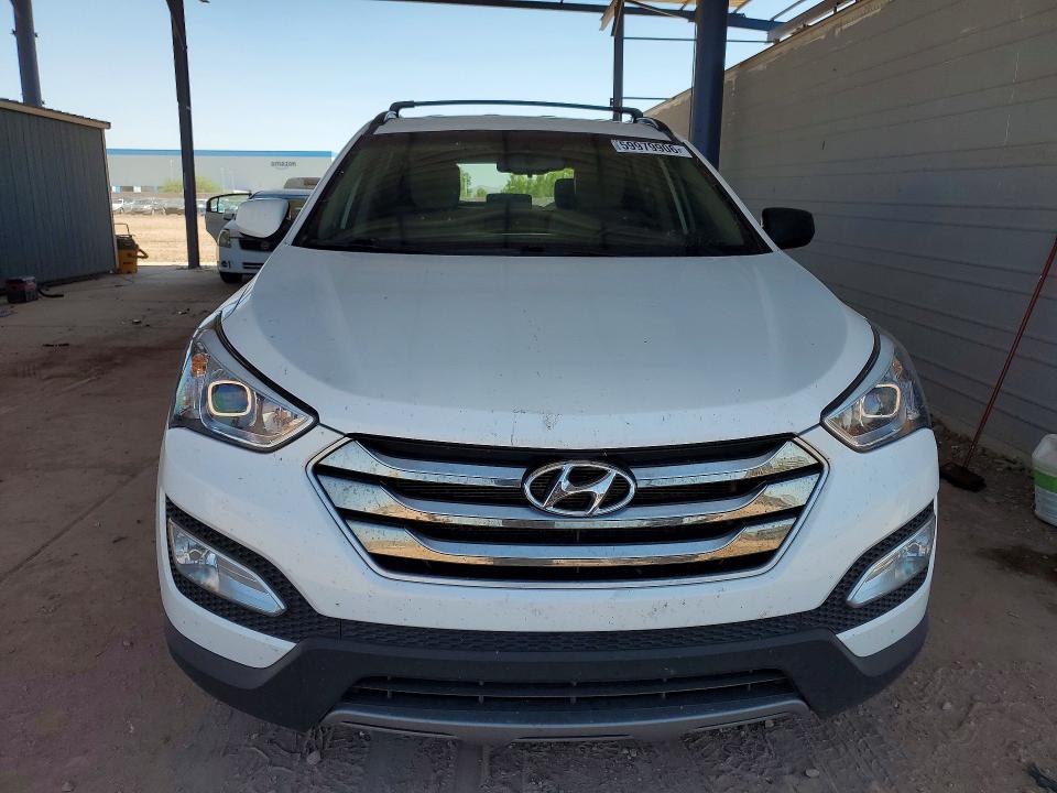 2016 Hyundai Santa fe VIN 5XYZU3LB9GG371494 COPART salvage auction — REAR END, Az - Cert Of Title - Salvage, sold $2,750 on 2026-07-14 (photo 5)