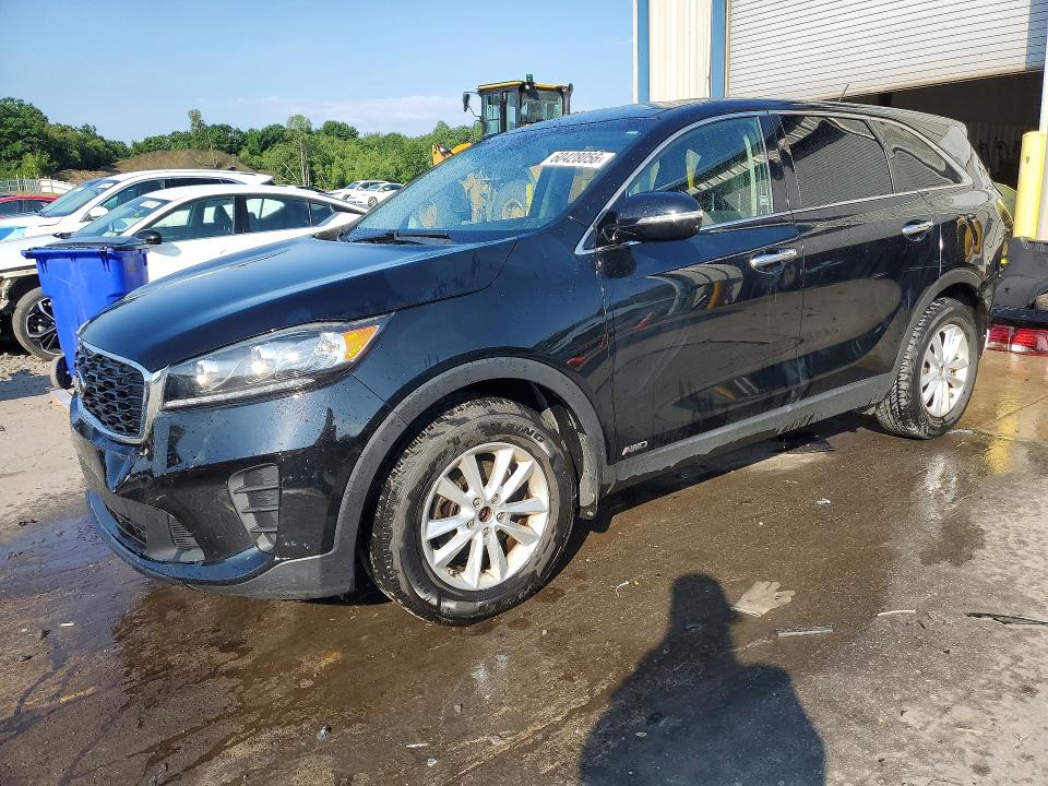 2019 Kia Sorento VIN 5XYPGDA30KG478488 COPART salvage auction — REAR END, Pa - Cert Of Salv-R=Reconstructed, sold $4,000 on 2026-07-22 (photo 1)