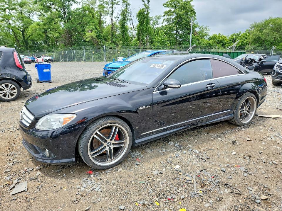 2007 Mercedes-benz Cl-class VIN WDDEJ71XX7A006731 COPART salvage auction — MINOR DENT/SCRATCHES, WV - CERTIFICATE OF TITLE, sold $8,100 on 2026-07-28 (photo 1)