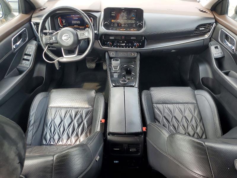 2021 Nissan Rogue VIN JN8AT3DD6MW301292 COPART salvage auction — FRONT END, Salvage Title, sold $9,200 on 2026-08-21 (photo 8)