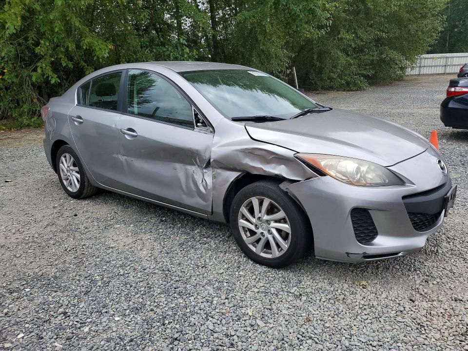 2012 Mazda 3 VIN JM1BL1VG3C1507050 COPART salvage auction — FRONT END, WA - BILL OF SALE, sold $875 on 2026-07-27 (photo 4)