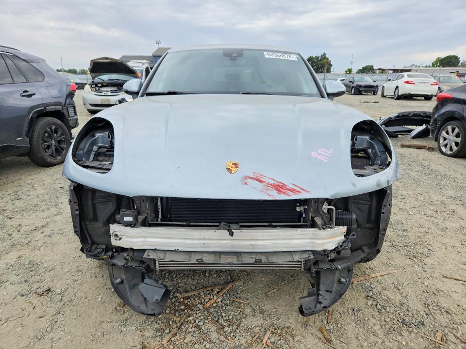 2019 Porsche Macan VIN WP1AA2A59KLB00217 COPART salvage auction — FRONT END, Ca - Salvage Certificate, sold $14,600 on 2026-07-21 (photo 5)