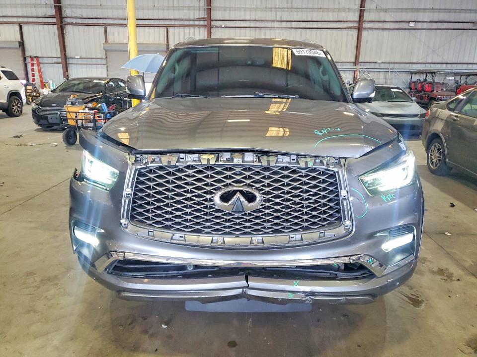 2018 Infiniti Qx80 VIN JN8AZ2NF5J9661379 COPART salvage auction — FRONT END, Fl - Cert Of Title Slvg Rebuildable, sold $3,400 on 2026-08-03 (photo 5)