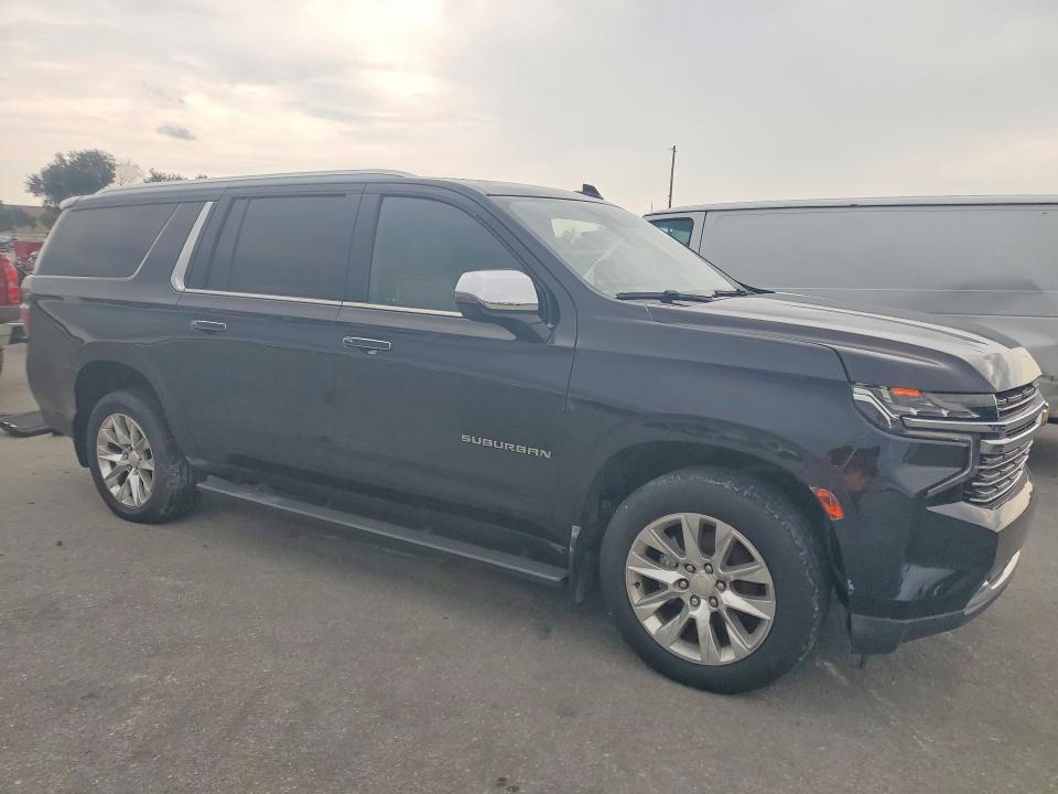 2023 Chevrolet Suburban VIN 1GNSCFKT2PR101256 COPART salvage auction — FRONT END, Fl - Certificate Of Title (P), sold $18,100 on 2026-07-30 (photo 4)
