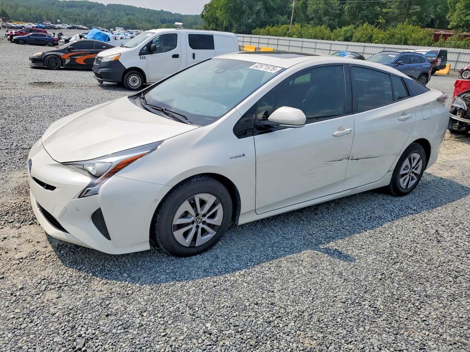 2017 Toyota Prius VIN JTDKARFU6H3047466 COPART salvage auction — SIDE, Nc - Salvage Certificate Of Title, sold $7,000 on 2026-08-20 (photo 1)